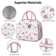 thumbnail image 4 of Womens Pink Dinosaur and Bird Pattern Lunch Box for Work,Insulated Lunch Bag for Women,Loncheras Para Mujer,Leakproof Adult Lunch Bag for Work,Beach,Travel,Picnic,Camping, 4 of 7