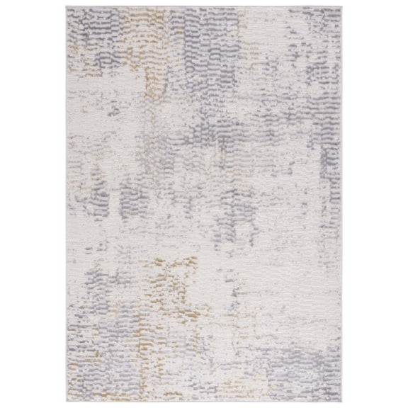 SAFAVIEH Palma Erica Abstract Area Rug, Beige/Light Grey, 5'5" x 7'7"
