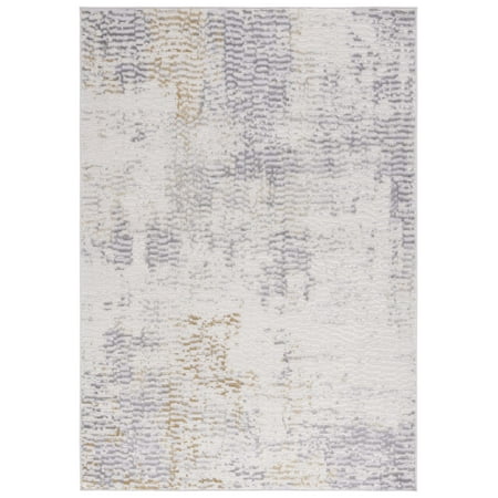 SAFAVIEH Palma Erica Abstract Area Rug, Beige/Light Grey, 5'5" x 7'7"