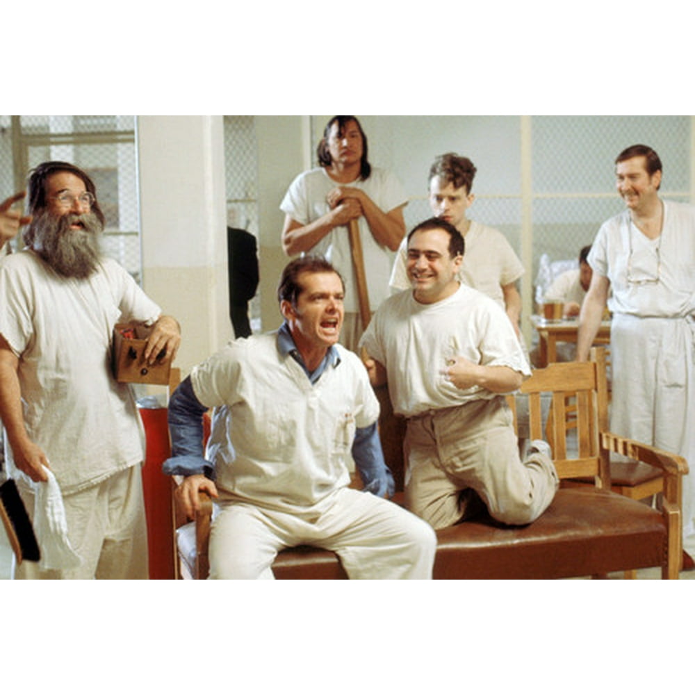 One Flew Over The Cuckoo's Nest Cast 24x36 Poster