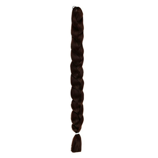 41inch Women Long Braiding Hair Synthetic extensions blue High Temperature Fiber Pure Color Braid Hair Extensions