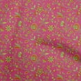 thumbnail image 1 of oneOone Viscose Jersey Pink Fabric Floral Fabric For Sewing Printed Craft Fabric By The Yard 60 Inch Wide, 1 of 5