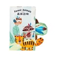 thumbnail image 2 of Libro arrugado para bebés, juguete de desarrollo, libros educativos para bebés recién nacidos animales del bosque, 2 of 9