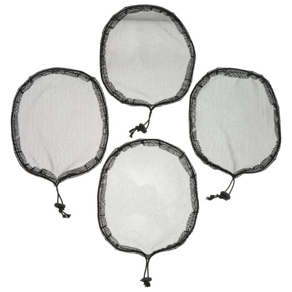 4Pcs Ponytail Hairnets Elastic Hair Bun Holding Hairnet Simple Wig Accessories