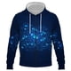 thumbnail image 1 of Sudadera con capucha y cremallera para hombre, niño y niña, sudadera con estampado completo, imagen inteligente con IA en 3D, estilo hip hop, para uso urbano., 1 of 6