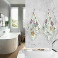 thumbnail image 6 of Owl Cherry Towels Set of 2, Super Soft Absorbent Hand Towel Cotton Bath Towels for Bathroom Hotel Kitchen Spa Gym 16 X 28 Inches Washcloths, 6 of 7