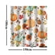 thumbnail image 2 of Cortina de ducha con diseño de hojas de arce y acuarela floral otoñal para baño, estilo bohemio, otoño, Acción de Gracias, calabaza, decoración para bañera, tela impermeable, 2 of 6