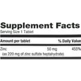 Zinc Sulfate 220 mg 100 Count Tablets