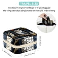 thumbnail image 5 of Owl Travel Portable Square Jewelry Box for Rings, Earrings, Necklaces, Bracelets - Girls and Women, 5 of 6