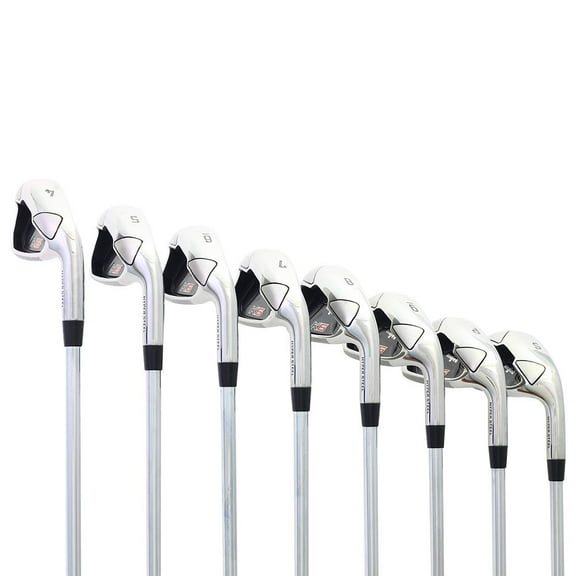 Majek K6 Iron Set Senior Men's Complete 8-Piece Iron Set (4-PW, SW) Right Handed Senior Flex A Flex Club with Premium Men's Arthritic Grip