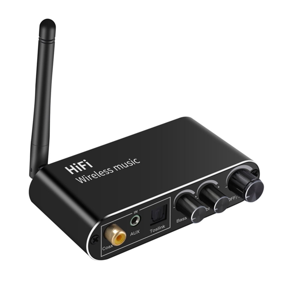 Digital to Analog Audio Converter with 5.1 Bluetooth Receiver Optical to RCA Converter with Volume Adjustable Optical Coaxial Bluetooth Digital Audio to Stereo Analog RCA 3.5mm Walmart