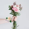 thumbnail image 3 of 2 Styles Elastic Pearl Wrist Corsage Bands Wristlet Bracelet DIY Flower Hand Wedding Stretch Wristband Corsages for Party Prom Girl Bridesmaid Hand Flower Decor, 3 of 6