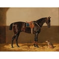 thumbnail image 2 of Emil Volkers 24x19 Gold Ornate Framed and Double Matted Museum Art Print Titled - Before the Ride, 2 of 4