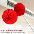 thumbnail image 4 of Vislone Home Reusble Microfiber Ceiling Fan Duster with 13" to 49.7" Extendable Handle Pole, Rose Red, 4 of 7