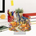 thumbnail image 4 of (BJ096) Adornos Acrílicos Diamantes Punteados Iglesia Calabaza Halloween (diamante Cristal Una Cara + Diamante Forma Especial) 22*24 Cm, 4 of 9