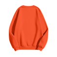 thumbnail image 4 of WEIWEN Halloween Sweatshirts for Women Oversized Skull Printed Long Sleeve Fall Outfits Halloween Sweaters for Women Going Out Tops Women's Clothing Spooky Season Clothes Orange, M, 4 of 5