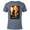 Navy Heather, variant on Lucasfilm Indiana Jones Kingdom of the Crystal Skull Poster - Short Sleeve Blended T-Shirt for Adults - Customized-Yellow