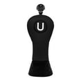 thumbnail image 2 of Funda Protectora Cola para Cabeza de Palo de Golf U Negra Cuero PU, 2 of 8