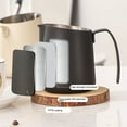 thumbnail image 3 of Jarra Para Espumar Leche, Taza Para Espumar Leche, Accesorios Para Máquina De Café Expreso, Jarra Para Espumar Leche, Taza Para Crema De Acero Inoxidable 304, Jarra Humeante Para, 3 of 7