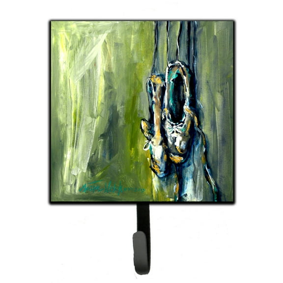 Carolines Treasures MW1068SH4 Ballet Topal Green Leash or Key Holder 7Hx4.25W multicolor