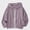 Purple, variant on WAVSUF Girls Lightweight Jacket, Zip Up Elastic Cuff Lightweight Fall Casual Hooded Jacket 10-12