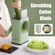 thumbnail image 3 of Cortador de verduras multifuncional, rallador de queso rotatorio, trituradora 3 en 1, máquina para hacer ensaladas con, 3 of 8