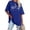Blue, variant on Graphic Tees for Women T-Shirts Casual Oversized Graphic Tops for Summer Short Sleeve Basic Tees for Everyday Wear Green XL