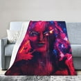 thumbnail image 1 of Throw Blanket Cyberpunk Futuristic Portrait For Couch-Ultra-Soft Micro Fleece Sofa Bed Camping Travel Blanket For Kid Baby Boys Girls Adults 80"X60", 1 of 8