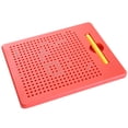 thumbnail image 3 of Drawing Board, Kids  Drawing Board Educational Chidren DIY Writing Toys With Steel Beads, 3 of 8