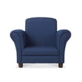 thumbnail image 4 of Melissa & Doug Denim Fabric Child’s Armchair (Kid’s Furniture, 23”L x 17.5”W x 18.3”H), 4 of 9