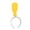 F, variant on Funny Arrowhead Boppers Headband Decor, Yellow Elastic Head Hoop Design, Costume Party Accessory Piece, Novelty Themed Event Wear, Fun Celebration Headpiece