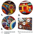 thumbnail image 3 of Designart "Abstract Train curious Journey III" Transportation Floater Framed Canvas Print, 3 of 7