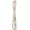 Cream White, variant on Flat Braided Leather Cord 5mm Cording 1m Gold Craft Strip for Jewelry Making, Necklaces, Bracelets, Belt, 3.3ft