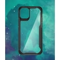 thumbnail image 2 of AMZER Ultra Hybrid Slim Case for iPhone 12 Pro Max with Transparent Hard Back, ShockProof Bumper - Clear, 2 of 5