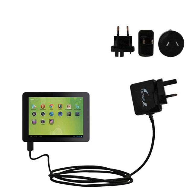 International AC Home Wall Charger suitable for the Zeki 8 Tablet