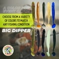 thumbnail image 4 of Charlie's Worms Big Dipper - Scented Soft Bait for Freshwater Saltwater Bass Fishing 5pk, 4 of 7