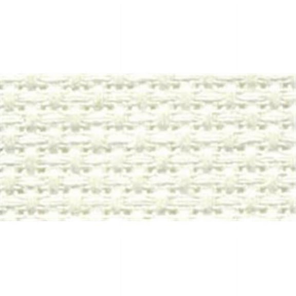 Charles Craft Gold Standard Aida 14 Count 20"X24" Box-Antique White