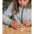 thumbnail image 3 of CraftySticks- 1000 Pack 4.5 Inch Natural Popsicle Sticks for Crafts, Colored Wooden Craft Sticks for Kids Crafts, STEM Basics and DIY, 3 of 5