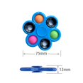 thumbnail image 2 of Kmbangi Flower Shaped Spinning Toy+ Children Stress Relief Finger Game, 2 of 3