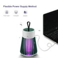 thumbnail image 2 of Trampa para mosquitos Zapper lámpara portátil para matar mosquitos lámparas eléctricas recargables e TOMSHOO Dispositivo de conducción, 2 of 2