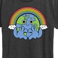 thumbnail image 3 of Instant Message - Earth Pride - Women's Short Sleeve Graphic T-Shirt, 3 of 6