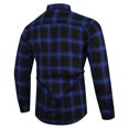 thumbnail image 3 of BVnarty Plaid Shirts for Men Checkered Long Sleeve Shirt Casual Flannel Button-Up Top with Pocket for Daily Wear, Fashion, Parties, and More, 3 of 3