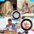 thumbnail image 4 of lampara led plegable brazo largo clip proteccion ocular-5X-L-37+37cm Ormromra XZB-0216, 4 of 6