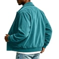 thumbnail image 5 of Men Lapel Collar Corduroy Button Jacket Long Sleeve Vintage Cargo Outer Coat with Pocket, 5 of 7