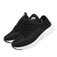 thumbnail image 3 of PEASKJP Womens Sneakers Women’s Running Shoes Tennis Fashion Walking Sneakers Lightweight Athletic Jogging Shoes Black,8, 3 of 9