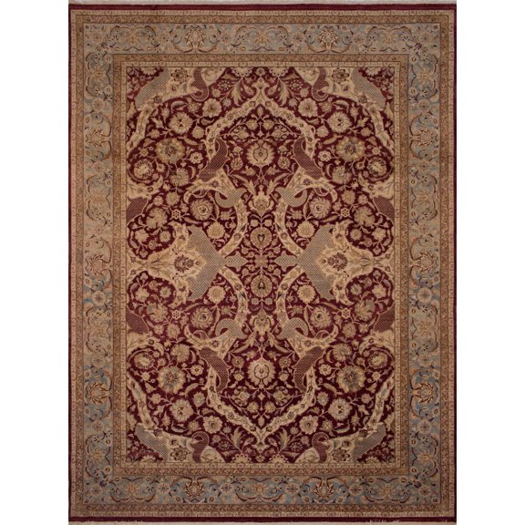Versailles Lena Red/Lt. Blue Rug, 9'0" x 12'0"