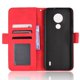 thumbnail image 5 of KAIYANG Funda de cuero con múltiples ranuras para Nokia C21 4G, marrón, estilo C, Nokia C21, color rojo, 5 of 5
