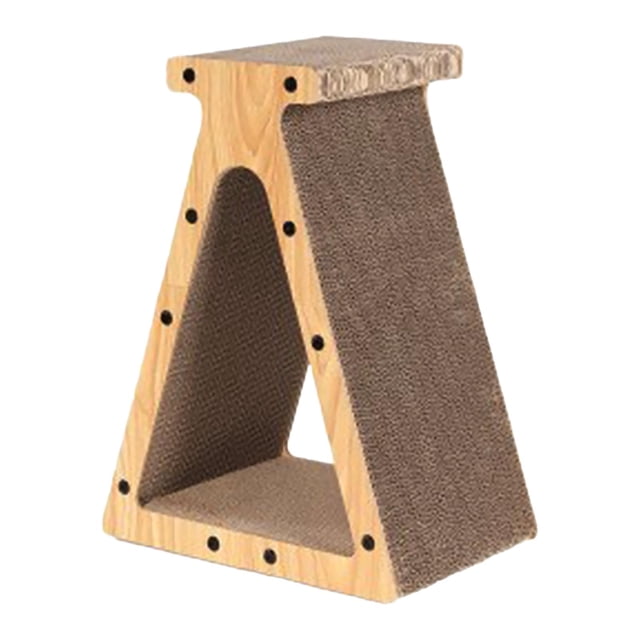 Almohadilla corrugada para rascar, cojín para mascotas, sofá, cama para rascar, salón, rascador para gatos, cartón para gatos pequeños, medianos y Jinwen Almohadilla para rascar gatos