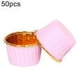 thumbnail image 5 of NIBOLOG 50Pcs Disposable Baking Cupcake Cake Liner Wrappers Cup Muffin Dessert Holder, 5 of 7