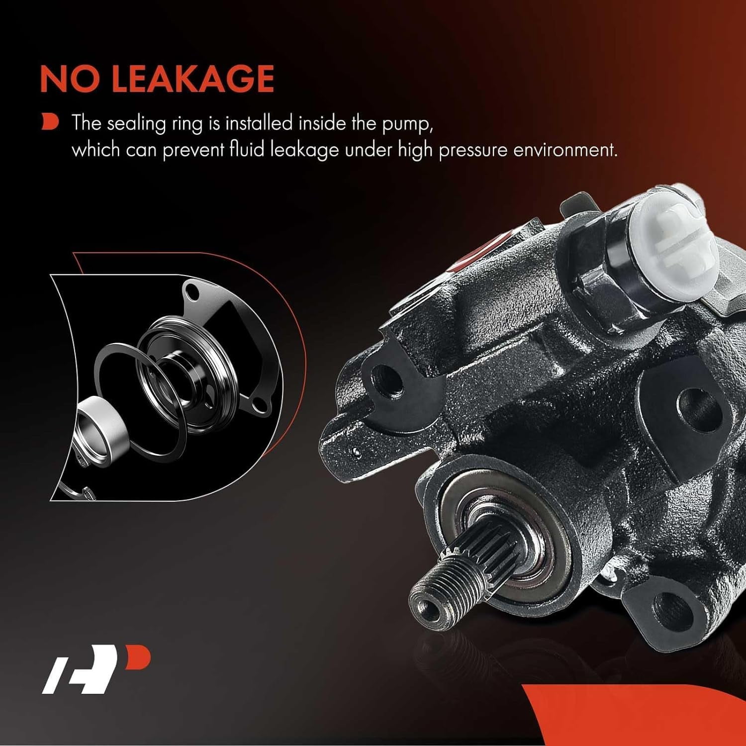 A-Premium Power Steering Pump Replacement for Lexus GX470 Toyota 4Runner 2003-2009 V8 4.7L